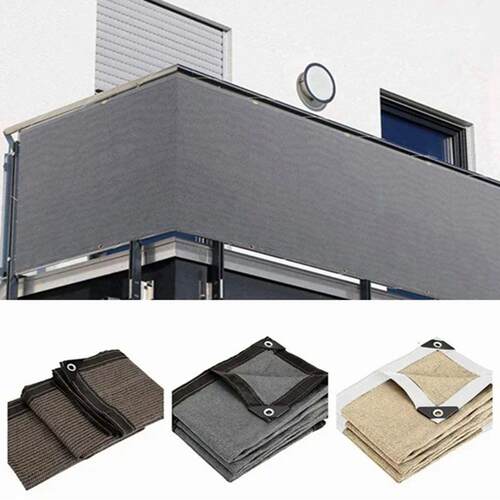 Sunshade Net Balcony Privacy Mesh Fence Summer Succulent Pla