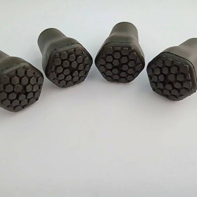 1/4/5pcs Rubber Pad Cap Antiskid Walking  Crutch Cane Bottom