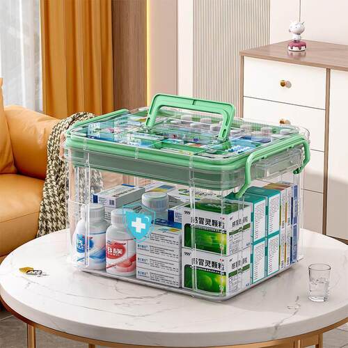 Household emergency medical kit Medicine storage box