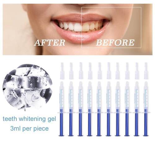 Carbamide Peroxide WhiteningGel Teeth Dental Bleaching Syri