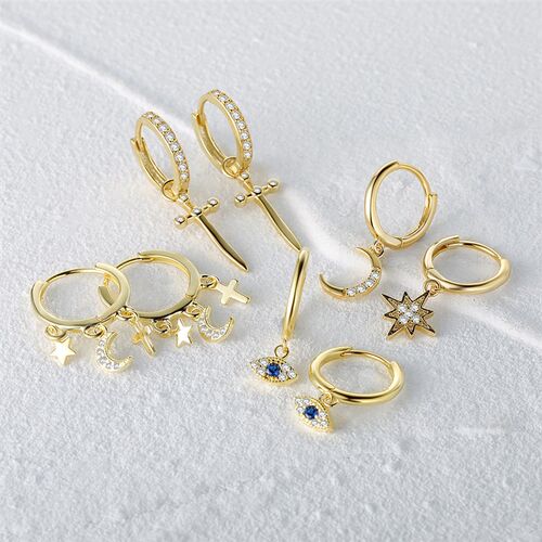 CANNER Luxury 925 Sterling Silver Ear Cartilage Piercing