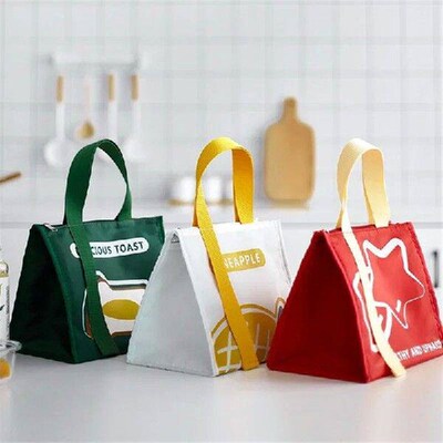 Portable Thermal Lunch Box Bags for Women Kids Food Storage