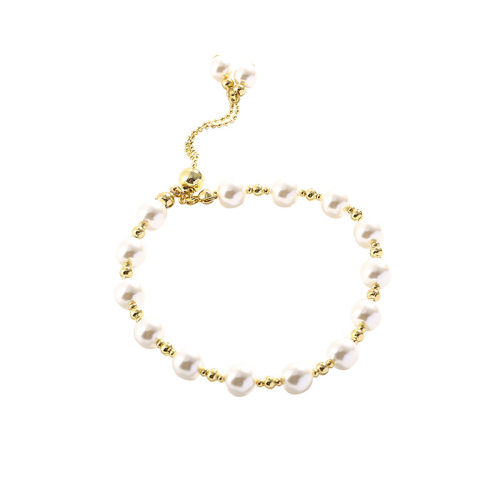 Ins tendy High-end Design Sense Pull-out Pearl Brlet Womens