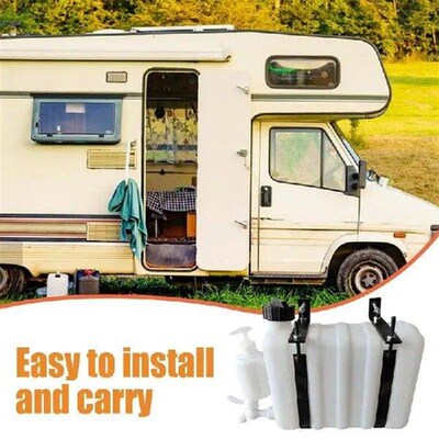 Truck Water Tank 9L Vehicle Water Container With Spigot