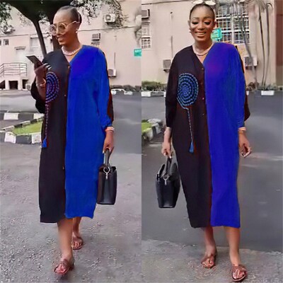 MD African Style Dress For Women 2023 Novelty Plus Size Boub
