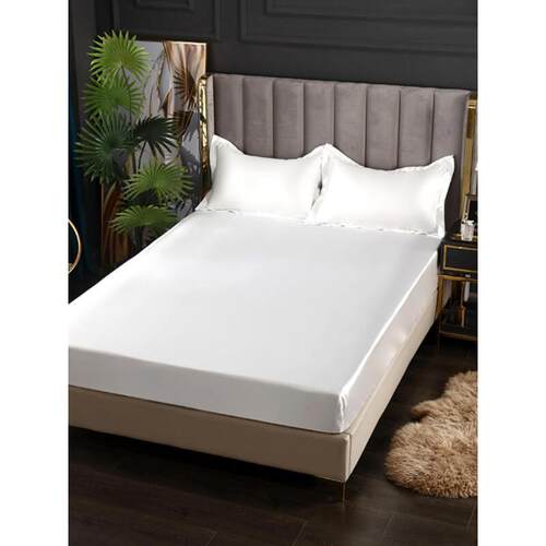 Fashionable Satin Elastic Fitted Sheet Elastic Bands For Bed