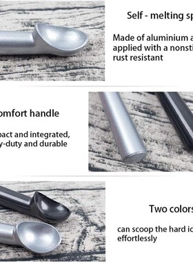 Aluminum  Ice Cream Scoop 7 inches Scooper Spoon  Cookie