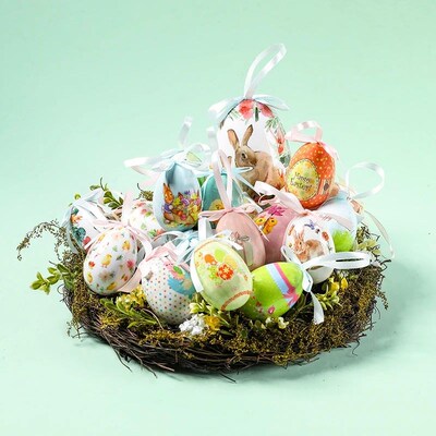 7cm Easter Decoration Egg Bunny Easter Decorations Egg Ornam
