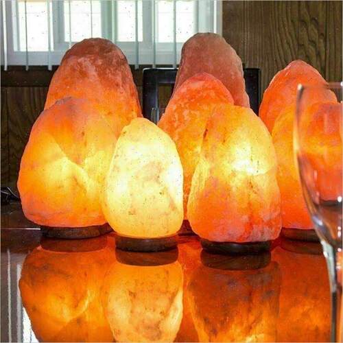 Natural Himalayan Salt Lamp Crystal Salt Rock Gift Pack