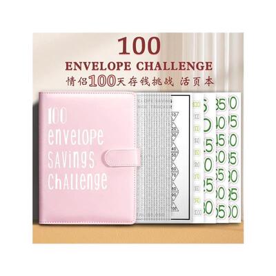 100envelope savings challenge book money budget binder cash