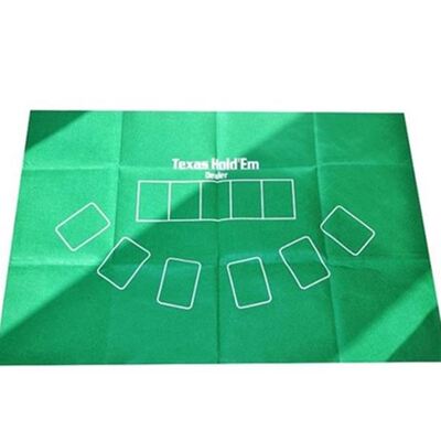 Texas Holdem Poker Table Cover Cloth (Green)90*60cm