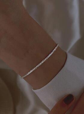 2023 New Silver Colour Sparkling Gypsophila Adjustable Brace