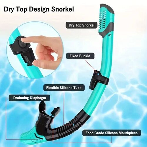 Professional Diving Scuba Mask Anti Fogging Dry Snorkeling S