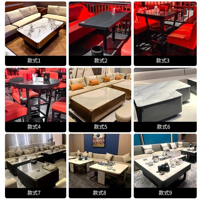ktv专用茶几大理石酒吧包厢卡座会所不锈钢茶几ktv发光轻著岩工厂,商业/办公家具,酒吧桌,淘宝优惠券,粉丝福利购,淘宝优惠卷