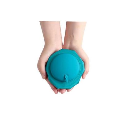 Press inflatable Upillow portable air travel neck pillow