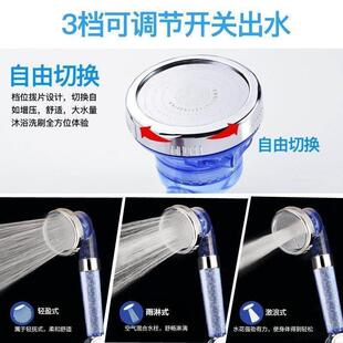 Shower showerhead hand held pressurized shower head wash