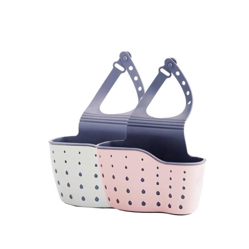 Sink Shelf Soap Sponge Drain rack Kitchen Organizer Holder图片