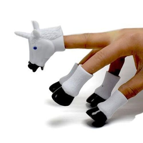 RESAFE Story Mini Unicorn Horse Toys High Quality Plastic Fi