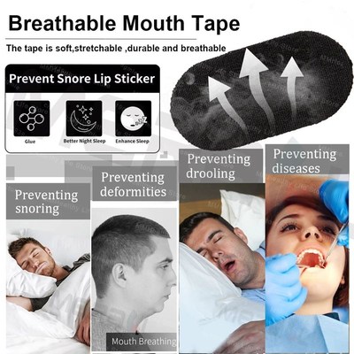30/90/150pcs Mouth Tape Sleeping Anti Snoring Sleep Best Bre