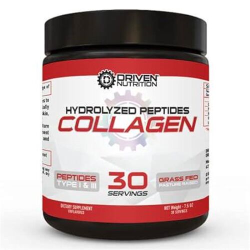 Driven Nutrition Collagen Peptides Powder, Unflavored - 1