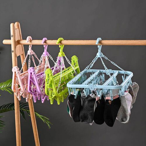 Factory Sales Thickeneded 32 Clips Foldableable Multi-Clip