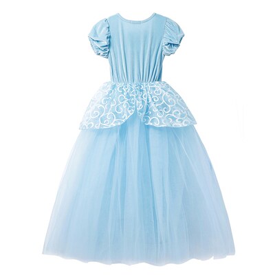 Cinderella Cosplay Costume Kids Clothes For Girls Dress Baby