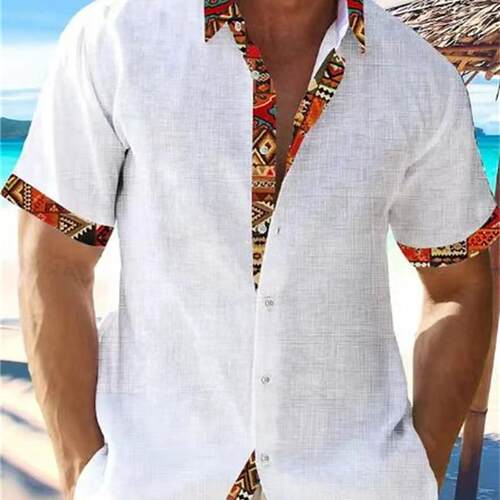 2023 Summer Fashion New Mens High Quality Hawaiian Beach Li
