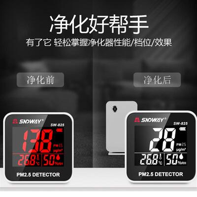 SW825 air quality detector desktop PM2.5空气质量检测仪台式