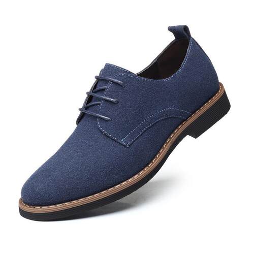 Suede suede shoes in large size for men大尺码男士磨砂皮鞋48