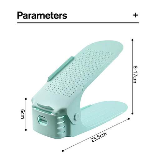 5/10pcs Shoe Cabinet Shoe Storage Plastic Double-layer Shoe