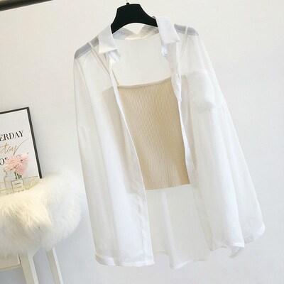Women Thin Coat Casual Summer Sun Protection Clothes Female