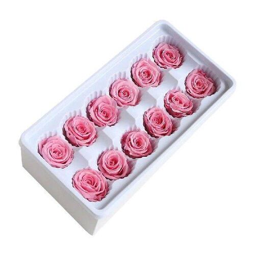 12 Pcs/Box Fake Rose Everlasting Flower Bride Decoration