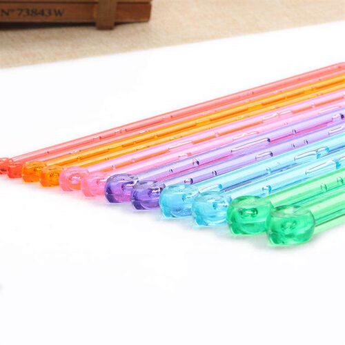 Knitting tools single crystal needle color stick needle