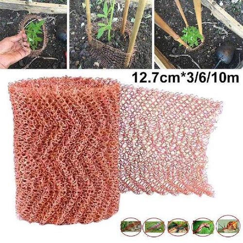 Copper Mesh Slug Repeller Rustproof Copper Wire Mesh Long