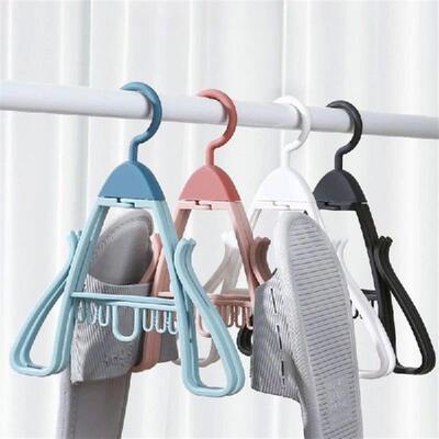 Windproof Shoe Drying Rack, Outdoor Balcony Socks, Simple