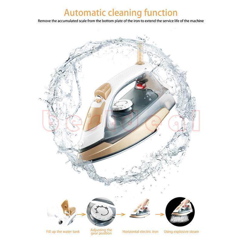Electric iron Ceramic steam iron clothes Nonstick Soleplate
