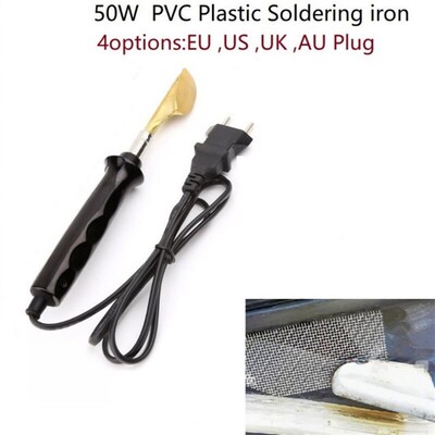 50 Electric Soldering Iron With Plastic Handle Flat Tip Weld