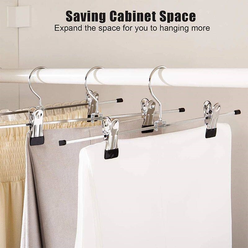 10pcs Pants Racks Wind Proof Multi-purpose Skirt Racks For C图片