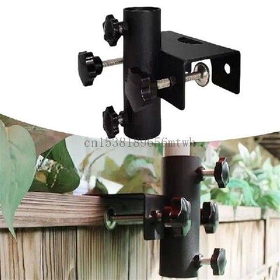 Heavy Duty Balcony Railing Umbrella Holder Clamp For