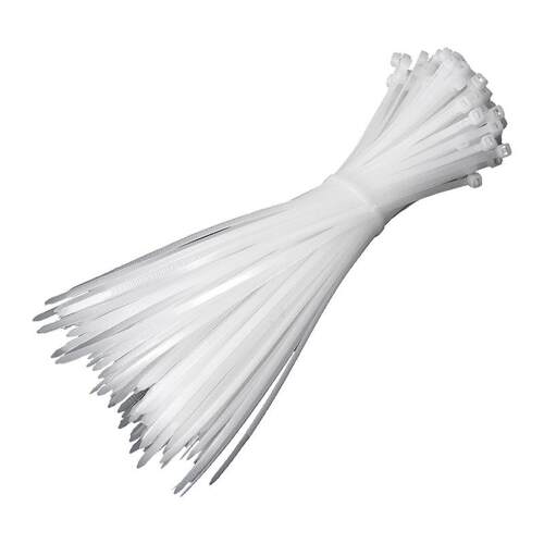 Self-locking plastic nylon tie 100PCS/bag black Zip wraps s