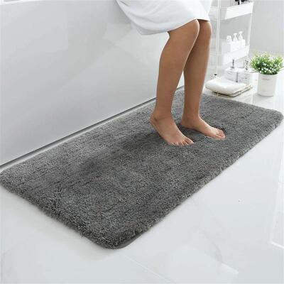 Olanly Soft Bathroom Plush Rug Absorbent Quick Dry Bath Mat