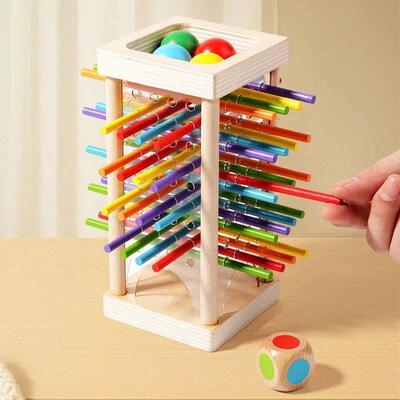 Funny Wooden Stick Drawing Game Parent Child Interactive Sti