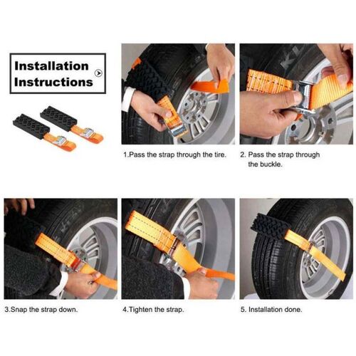 Mud, snow and sand escape board Outdoor escape tool