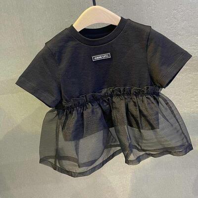 Girls Summer Shortsleeved Tshirt Bby Stylish Childrens P