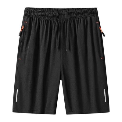 Shorts Mens Fashionable Five-point Pants Loose Ice Silk Flu