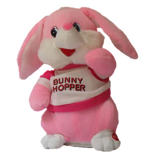 Robot Rabbit Sing Dance Electronic Plush Bunny Toy Shake Ear