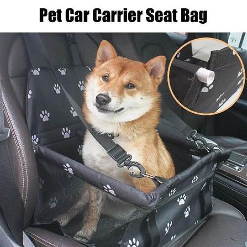 1PC Pet Car Carrier Seat Bag Waterproof Basket  Carriers