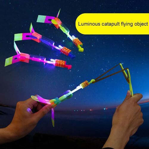 10-100Pcs Shining Rocket Flash LED Light Night Kids Luminous