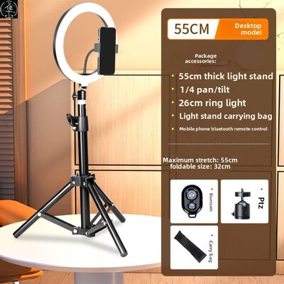 Tripod stand for Phone camera Holder mount Bluetooth remote