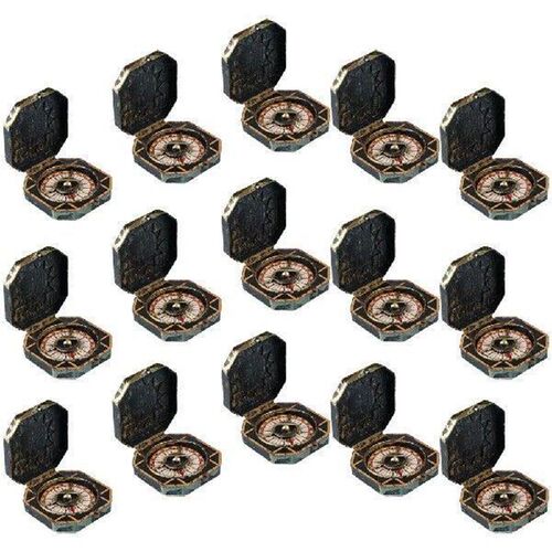 15 Pcs Pirate Compass Cosplay Prop Decoration Tool